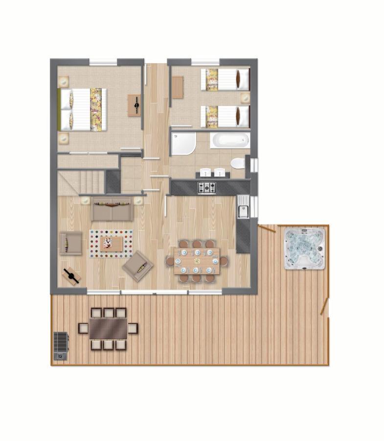 Trevone House With Hot Tub On Retallack Resort بادستو المظهر الخارجي الصورة